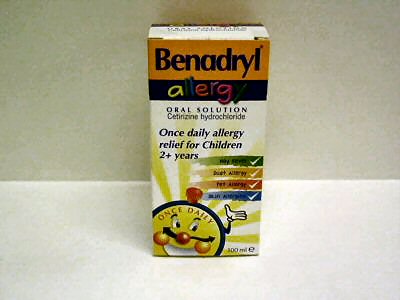 Benadryl Solution Allergy Relief 100ml