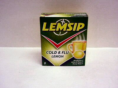 Lemsip Cold & Flu Lemon Powder 5