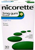Nicorette Gum 2mg Fresh Mint G 30