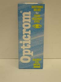 Opticrom : Opticrom Allergy Eye Drops Sodium 5ml