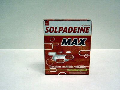 Solpadine Max Caplets (MAX OF 2 BOXES PER ORDER) 30
