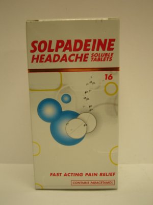 Solpadine : Solpadine Headache Soluble Tab 16