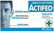 other : ACTIFED MULTI ACTION 12 TABLETS 