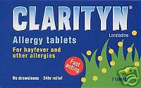 Clarityn : Clarityn Allergy Tablets 10mg 14