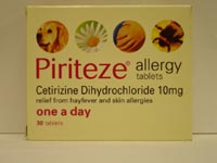 Piriton : Piriteze Tablets 7